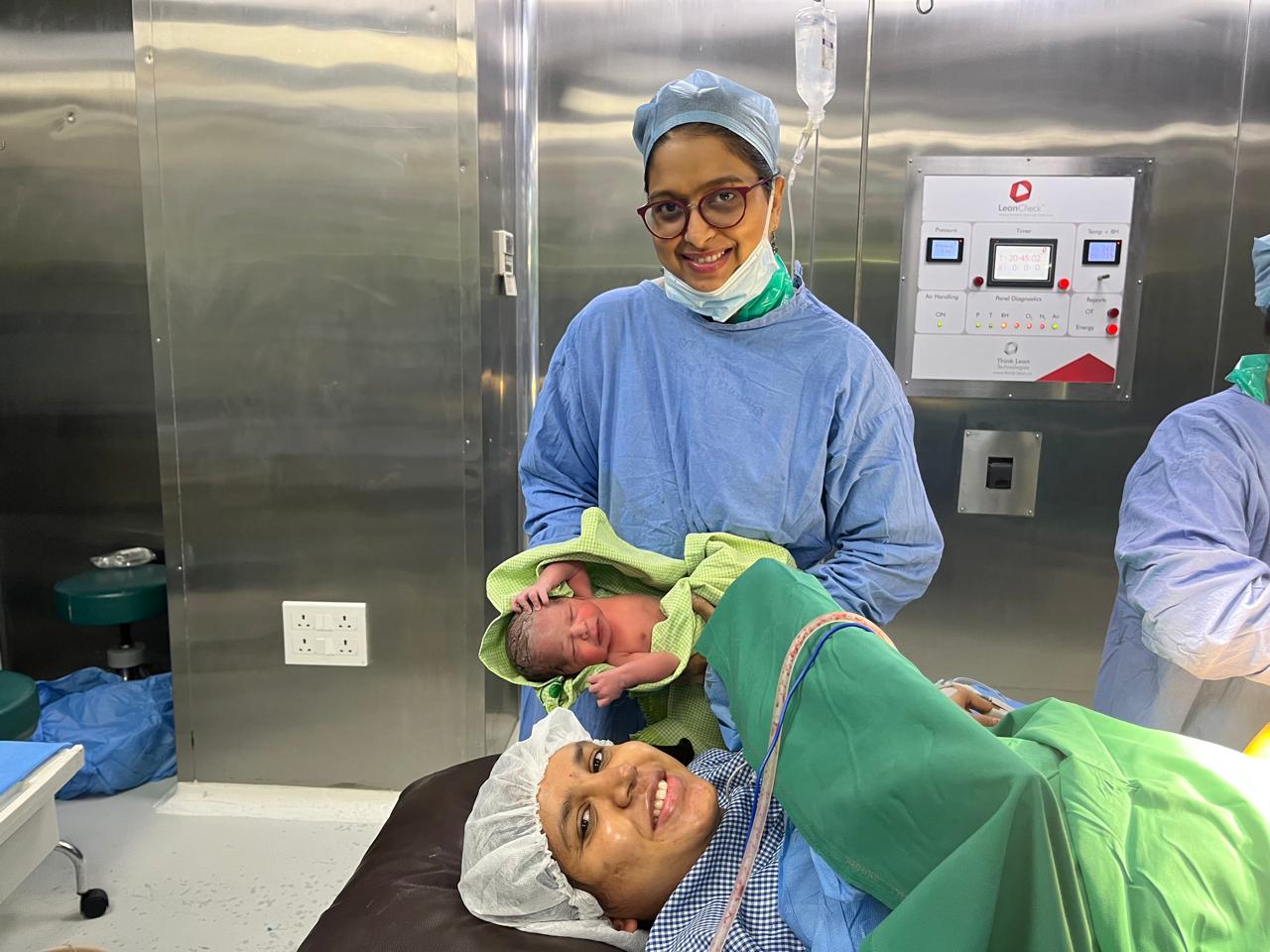 Labour room and maternity ward in Punawale, Pune at Hriday Mother & Child Hospital
